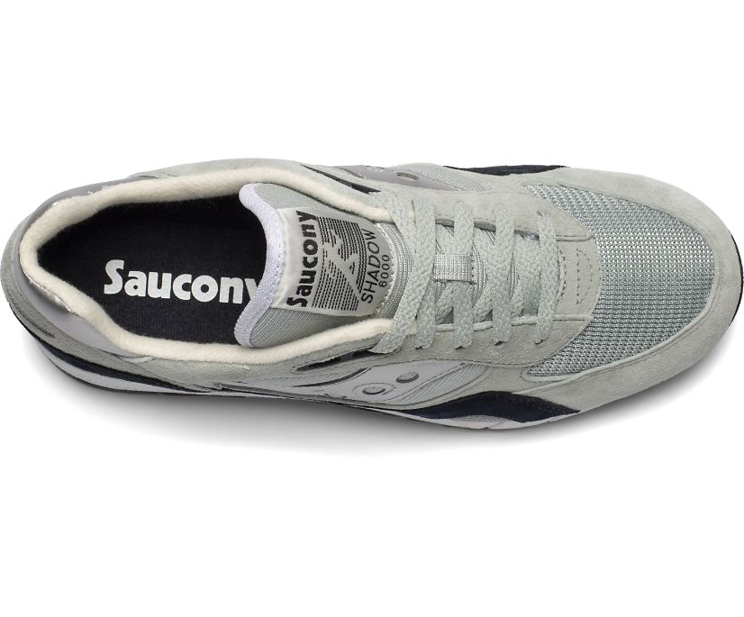 Saucony Shadow 6000 Women's Originals Grey / Silver | Canada 069JPQJ